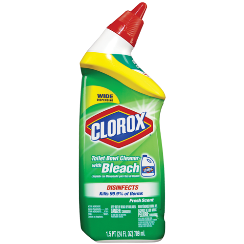 Clorox Toilet Bowl Cleaner with Bleach Fresh Scent 709 ML UDISA